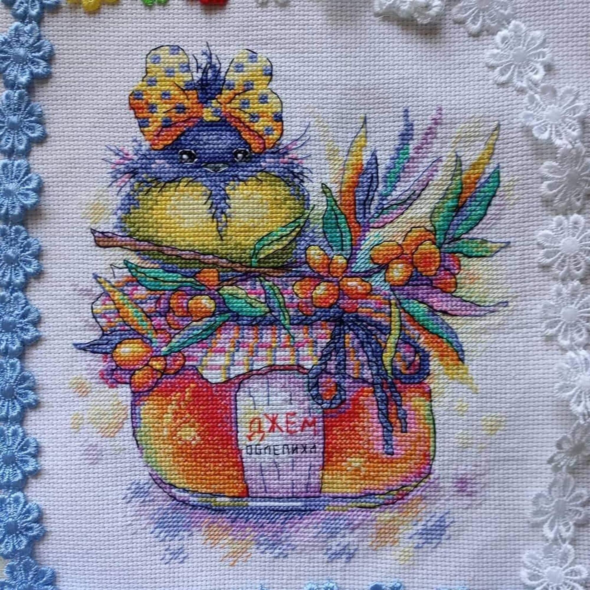 MP Studia Sunny Sea-Buckthorn Cross Stitch Kit